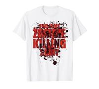 Chemise This is My Zombie Killing, Motif Cool et Amusant pour Halloween T-Shirt Graphique avec Valeur