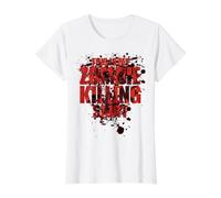 Chemise This is My Zombie Killing, Motif Cool et Amusant pour Halloween T-Shirt Graphique avec Valeur