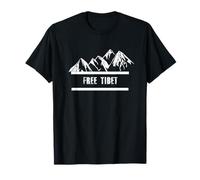 Chemise Tibet Tibet Drapeau Bouddhiste Cadeau Droits de l'Homme T-Shirt