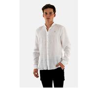 chemise timberland ls linen korean 100 white S L