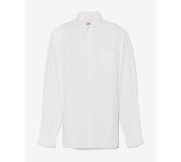 Chemise Timberland Mill Brook Linen Chest Pocket manche longue blanc - M