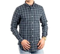 Chemise Timberland Style canadienne Bleu Homme - TIMBERLAND - Regular - Manches longues - Col chemise M