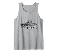 Chemise Titanic Ship Atlantic Vintage Design du Titanic Débardeur