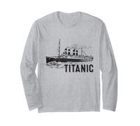 Chemise Titanic Ship Atlantic Vintage Design du Titanic Manche Longue
