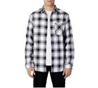 Chemise - TOMMY HILFIGER JEANS - GR74042 - Blanc - Manches longues - Carreaux L