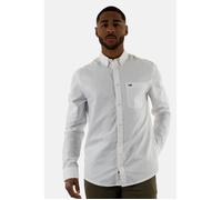 Chemise - TOMMY JEANS - Regular Oxford YBR Blanc - Manches longues - Col chemise L