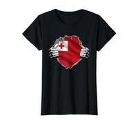 Chemise Tongan Drapeau Super Tonga Roots Heritage Citizen T-Shirt Graphique avec Valeur