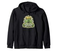 Chemise trèfle Reine Couronne trèfle Royal St Patrick Day Sweat à Capuche