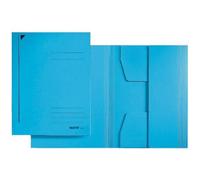 Chemise-trieur - LEITZ - A3 - Bleu - Carton robuste 320g/m2 - 3 rabats