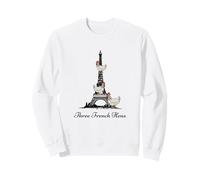 Chemise Trois Poules françaises Douze Jours de Noël Sweatshirt