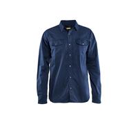 Chemise twill Blaklader Bleu S