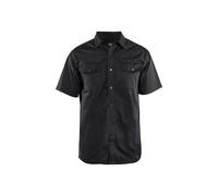 Chemise twill Blaklader Noir 2XL