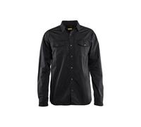 Chemise twill Blaklader Noir XS