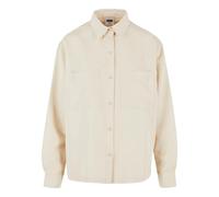 Chemise twill oversized femme Urban Classics Blanc XS