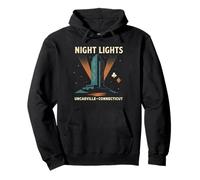 Chemise Uncasville Night Lights Skyline Casino Connecticut Sweat à Capuche