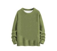 Chemise unie à manches longues pour femme, sweat-shirt à col en U, chemise à manches longues, ample, décontracté, tendance, vêtements pour la vie quotidienne, cadeaux de Noël, Jn, M