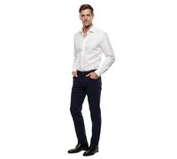 Chemise unie Marvelis Body Fit - Blanc - taille col: 36