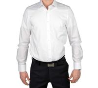 Chemise unie Marvelis Body Fit - Blanc - taille col: 39