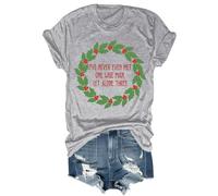 Chemise unisexe avec inscription « I've Never Met One Wise Man Let Alone Three », gris, S