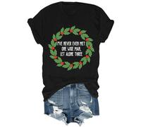 Chemise unisexe avec inscription « I've Never Met One Wise Man Let Alone Three », Noir , 3XL