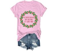 Chemise unisexe avec inscription « I've Never Met One Wise Man Let Alone Three », rose, M