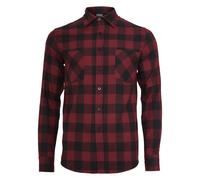 Urban Classics Basic Flannel Long Sleeve Shirt Noir S Homme