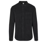 Urban Classics Corduroy Long Sleeve Shirt Noir S Homme