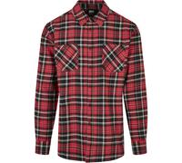 Chemise Urban Classics checked roots Rouge M