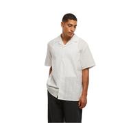 Urban Classics Resort Short Sleeve Shirt Blanc S Homme