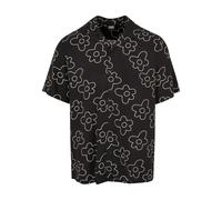 Chemise Urban Classics Viscose AOP Resort Noir S