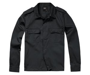 Chemise US Hemd Long Sleeve Brandit - Black 4XL