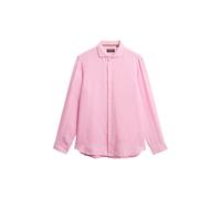 Chemise vacances en lin manches longues Superdry Rose 3XL