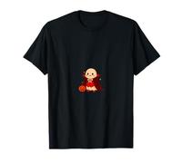 Chemise Vampire Ghost Mignon Dracula Halloween Citrouille Garçon T-Shirt