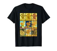 Chemise Van Gogh Tournesols | Collection artistique Fleurs jaunes T-Shirt