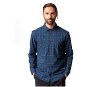 Chemise VAUDE Me Jerpen Ls Shirt Iv - Bleu (Dark Sea) - Homme - Manches longues - Col chemise S