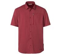 Vaude Seiland Iv Short Sleeve Shirt Rouge L Homme