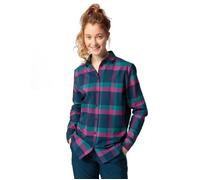 Chemise VAUDE Wo Farsund Ls Shirt III- 44 - Bleu (Dark Sea) - Femme - Manches longues - Col chemise 44