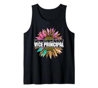 Chemise Vice Principal Léopard Tournesol - Rentrée scolaire amusante Débardeur