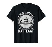 Chemise Vikings Floki le Shipbuilder Kattegat Viking T-Shirt