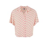 Chemise villégiature en viscose femme Urban Classics Rose 3XL