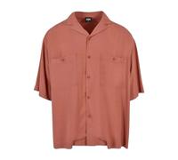 Chemise villégiature oversize Urban Classics Rouge L
