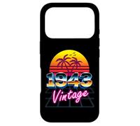 Chemise Vintage années 1943 Style années 80 pour Homme et Femme Coque pour iPhone 17 Pro