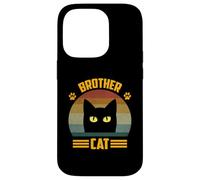 Chemise Vintage avec Inscription « Brother » et « Brother » - Style Coque pour iPhone 14 Pro