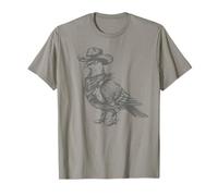 Chemise Vintage Cowboy Pigeon - Go on Now Git Western Pigeon T-Shirt