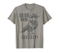 Chemise vintage Cowboy Pigeon - Go On Now Git Western Pigeon T-Shirt