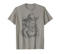 Chemise Vintage Cowboy Toad - Go on Now Git Western Toad T-Shirt