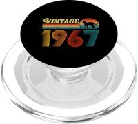 Chemise Vintage drôle Chat Cadeau d'anniversaire 1967 Hommes Femmes 59 Ans PopSockets PopGrip pour MagSafe