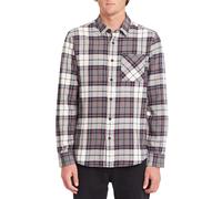 Chemise Volcom Caden Plaid Homme Beige Beige 2021 taille S