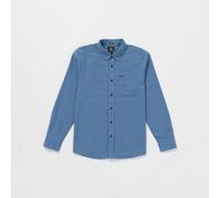 Chemise Volcom Caden Solid Blueberry Homme Bleu 2024 taille M