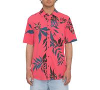 Chemise Volcom Paradiso Floral Washed Ruby Homme Rouge 2024 taille S